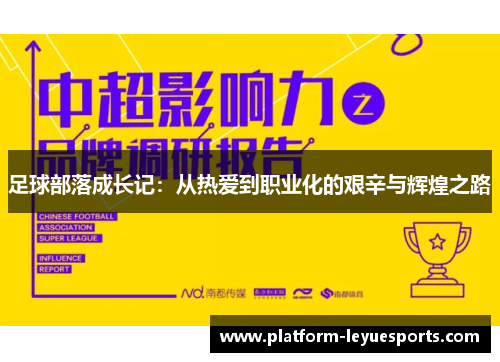 足球部落成长记:从热爱到职业化的艰辛与辉煌之路 足球部落成长记:从热爱到职业化的艰辛与辉煌之路